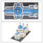 Geniteen Building Blocks Set, St Paul'S Cathedral Model Building Kit 7053 Pcs Architecture Collection Micro Mini Blocks