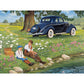 Bits And Pieces – Value Set Of Three 500 Piece Jigsaw Puzzles For Adults – Around The Bend, Plain And Fancy, Father'S Day Jigsaw Puzzles By Artist John Sloane, Completed Puzzle Size: 18' X 24'