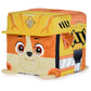 Rubble & Crew Rubble Stuffed Animal, 4-Inch Plush Toy for Kids Ages 3+, Cube Shape