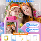 Kids Smart Phone Toy, Christmas Birthday Gift For Kids Ages 3-10, Touchscreen Toddler Play Phone With Rotating Camera, Learning