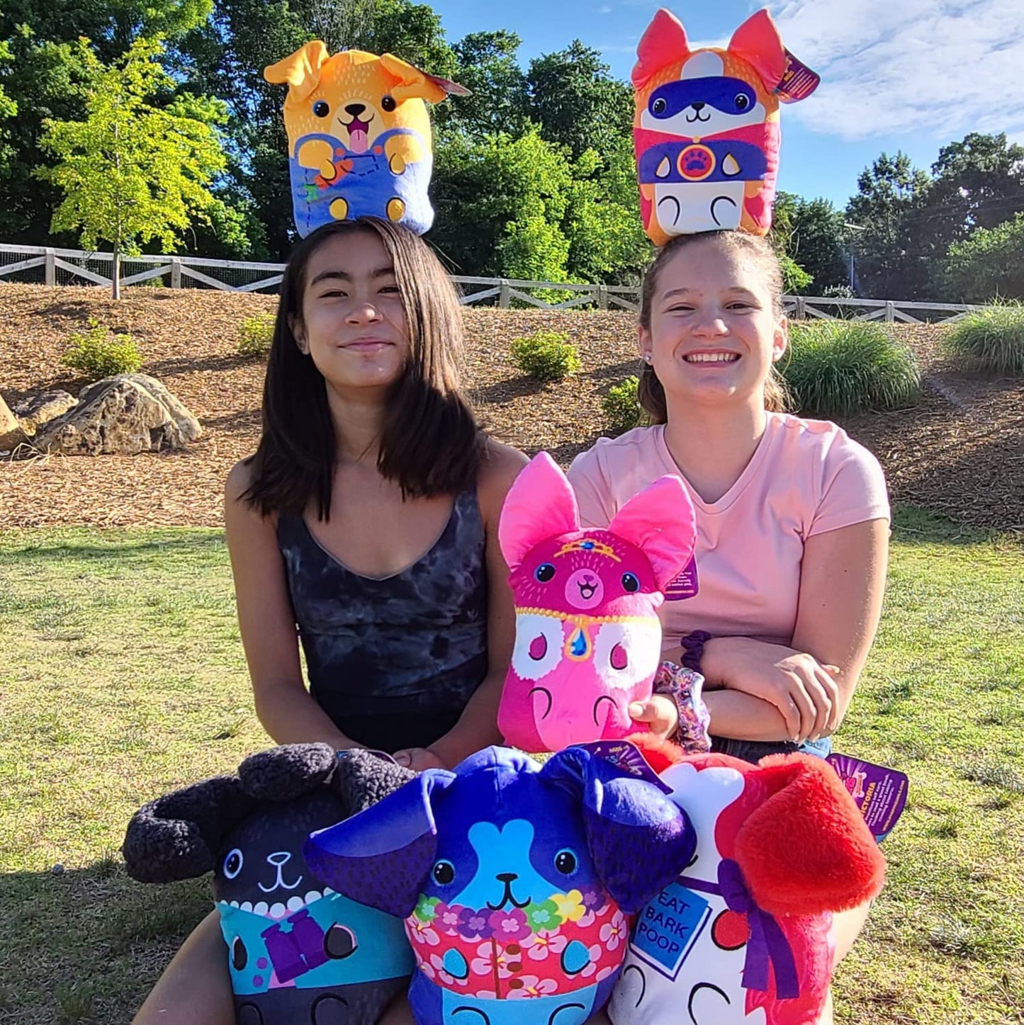 Dogs Vs Squirls - Linda - Jumbo - 8'' Super-Soft & Bean-Filled Plushies! Collect These As Desk Pets, Fidget Toys, Or Sensory Toy