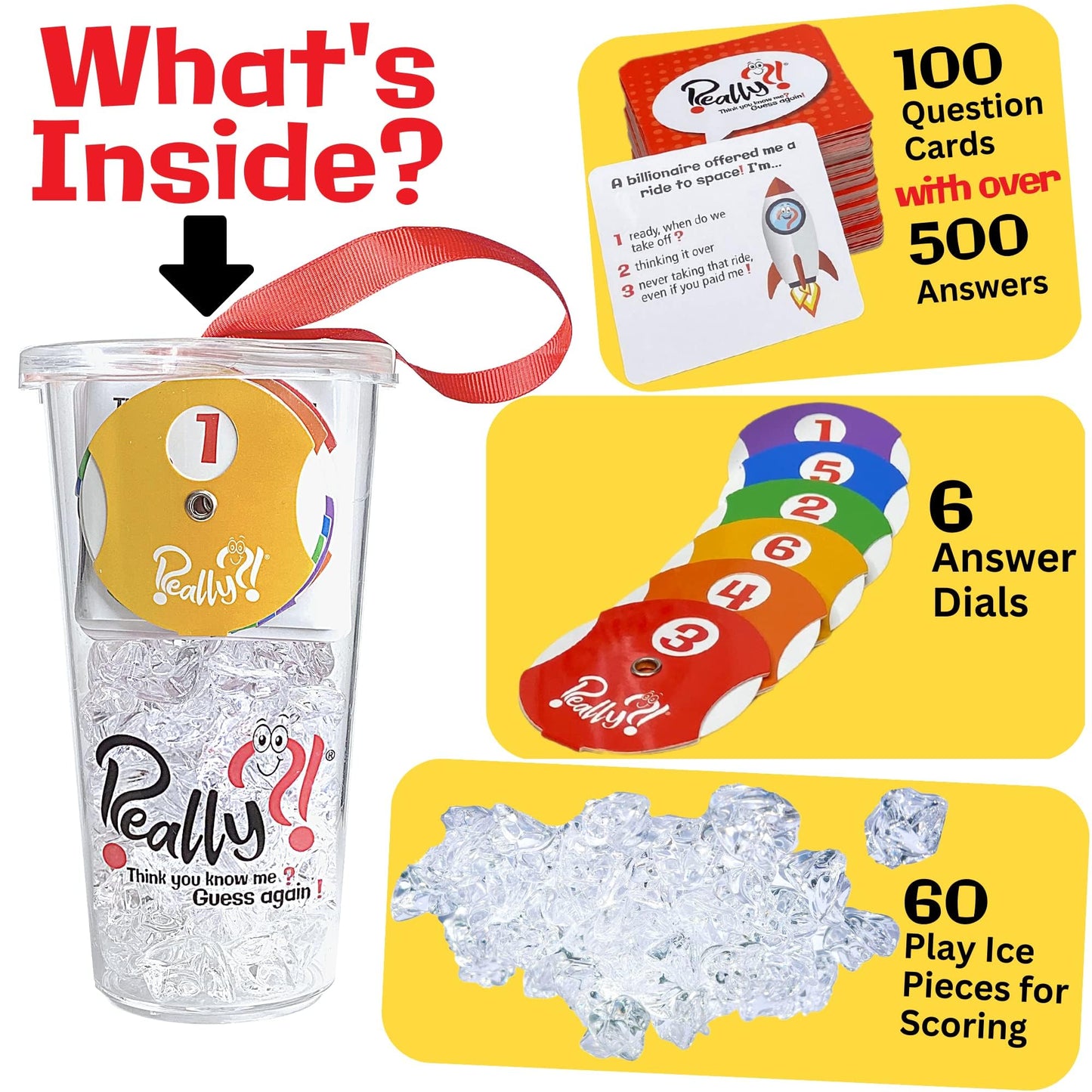 Really Fun Game Night Games, Easter Basket Stuffers, Family Party Game For Boys, Girls, Teens, Adults, Trivia Games, Gifts For Ages 8, 9, 10 And Up