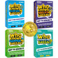Quokka Who Knows Better? - Set 4 In 1 - Family Card Trivia Game | Fun Learning & Educational Questions For Families | Suitable For Boys & Girls