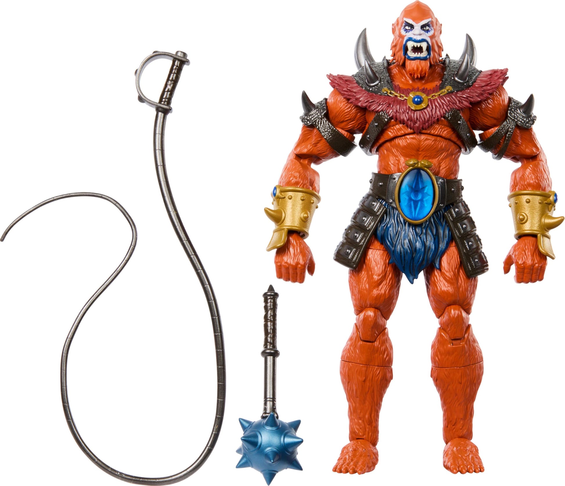 Masters of the Universe Masterverse 7-Inch Action Figure  New Eternia Beast Man  Motu Toy Villain  Skeletor Henchman  30 Articulations