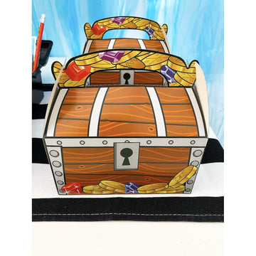 Fun Express Treasure Chest Treat Boxes (1 Dozen), Bulk