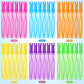 SpringFlower 48 Pcs Bubble Wand, Bubble Wands Bulk, Bubble Party Favor Supply for Summer Indoor & Outdoor Activities, Bubble Sol