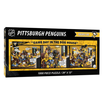 Youthefan Nhl Pittsburgh Penguins Game Day In The Dog House 1000Pc Puzzle