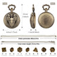Mini DND Dice Set Steampunk Hollow Paladin Knight Warrior Pocket Watch Shell Case, 7pcs Polyhedral Metal D&D Dice Set, DND Gifts