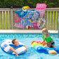 Vidoya Pool Storage Net, Pool Toy Net 71    X 47   , Elastic Mesh Net With 20 Hooks For Fence, Outdoor Pool Toy Storage For Nood