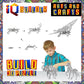 Iq Builder | Arts And Crafts For Girls Age 12 Year Old And Up | 3D Art Coloring Painting Animal Puzzle Set | Fun Creative Diy Toys | Family Craft Kit With Supplies | Best Toy Gift For Kids
