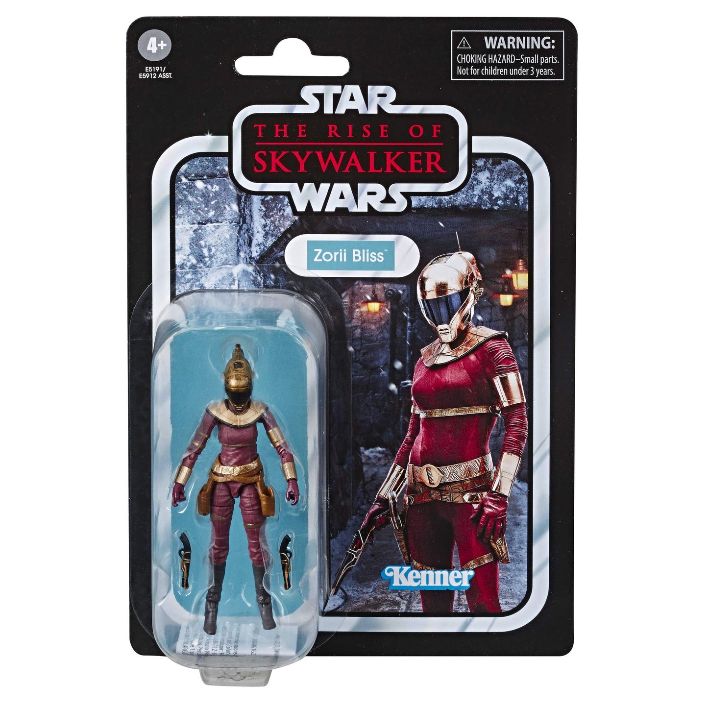 Star Wars The Vintage Collection The Rise Of Skywalker Zorii Bliss Toy, 3.75' Scale Action Figure, For Kids Ages 4 & Up