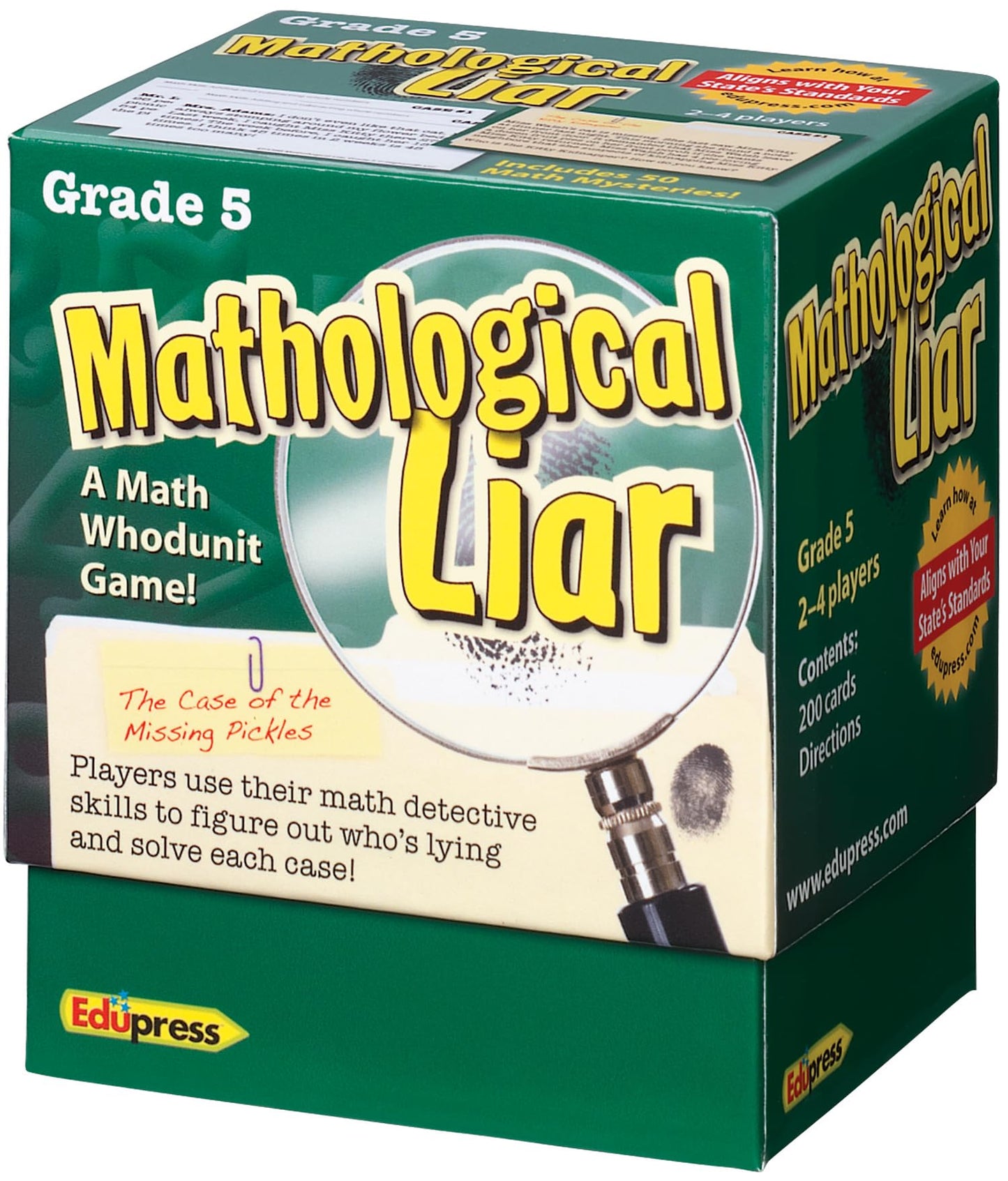 Edupress Mathological Liar Game, Grade 5 (Ep63398)