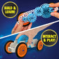 Gears & Gadgets 194Pc Kids Building Toys - Build Large & Small Robotic Projects - Stem Toys For Kids Education - Construction Bu