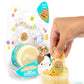Original Squishmallows Glitter Carl The Burger Charm, Vanilla-Scented Slime, 3 Slime Add-Ins, Pre-Made Sludge Toy For Kids, Grea