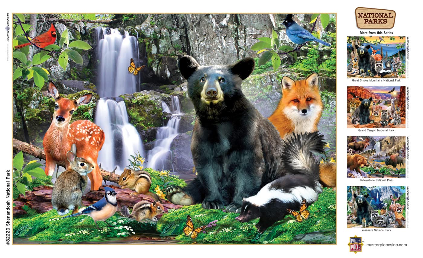 MasterPieces 500 Pieces Jigsaw Puzzle for mature-themeds  Family  Or Youth - Shenandoah National Park - 15x21