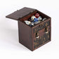 Kakapopotcg Elven Vault (Ancient Runes) Wood Deck And Counter Box Protector Sleeve Storage Trading Cards Tcg Mtg Magic Fab Ygo Edh Commander Box Fab Tcg Ptcg Dice Box