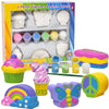 Number 1 in Gadgets Decorate Your Own Figurines, Paint Your Own Kids Set - Includes Six Figurines, Paint Brush, Six Pots of Pain