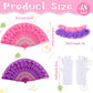 48 Pcs Girls Tea Party Dress Up Playset Includes Toddler Tea Party Gloves And Hat Feather Boa For Kids Dress Up Purses Handheld Fans For Girls Kids Birthdays Easter Party Supplies Accessories