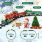 Train Set, Christmas Tree Train Toys For Boys With Smokes, Lights And Sound, Toy Train Set For Under Christmas Tree, Toddler Mod