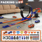 Race Track Sets, Two-Player Competitive Car Race Track Toys For Kids, 2 High Speed Race Cars, 360 Loop Track Car Toys For Boy Gi