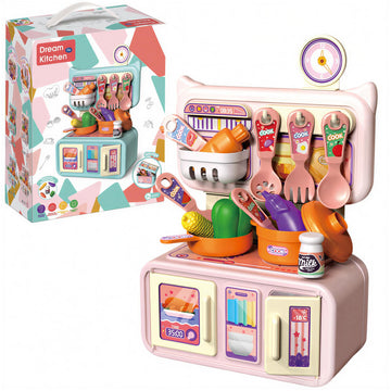 FunBlast Kitchen Set Toy for Kids  Pretend Play Cooking Set with Utensils, Sink & Accessories, Educational Kitchen Play Set for