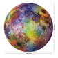 ANTELOPE 1000 Piece Rainbow Moon Jigsaw Puzzle for Adults - Round, High Resolution, Matte Finish, Includes Poster, 26.5 inches