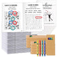 Fullhawl 40 Pcs Wedding Activity Set for Kids Include 20 Wedding Coloring Books 20 Crayons Wedding Gifts Kids Table Activities G