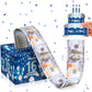 Blue Silver 16Th Birthday Money Box For Cash Gift Pull, Surprise Money Gift Money Box With Birthday Pull Out Card & 30Pcs Bags F