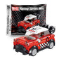 Block Builder Racing Car Building Block Set. Racing Car Building Blocks For Kids And Adults (Red)