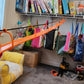 SpeedFreakCNC Suspension Bridge Kit Compatible with Hot Wheels Cars and Track (Orange)