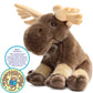 TigerHart Martin The Moose - 10.5 Inch Stuffed Animal Plush (New Edition)