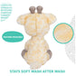 Baby Gund Lil Luvs Collection, Bodi Giraffe Premium Plush Stuffed Animal For Babies, Yellow/Brown, 12