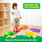Joyin Turtle Balance Stepping Stones, 6 Pcs Kids Turtle Jumping Stones Steps Stones Up To 265 Ibs, Toddler Obstacle Course Coordination Game Toys For Ages 3 Years And Up Indoor Or Outdoor Play