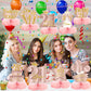 9Pcs 21St Birthday Decorations Pink Rose Gold Honeycomb Centerpieces For Women Girls,Happy 21St Birthday Table Centerpieces Part