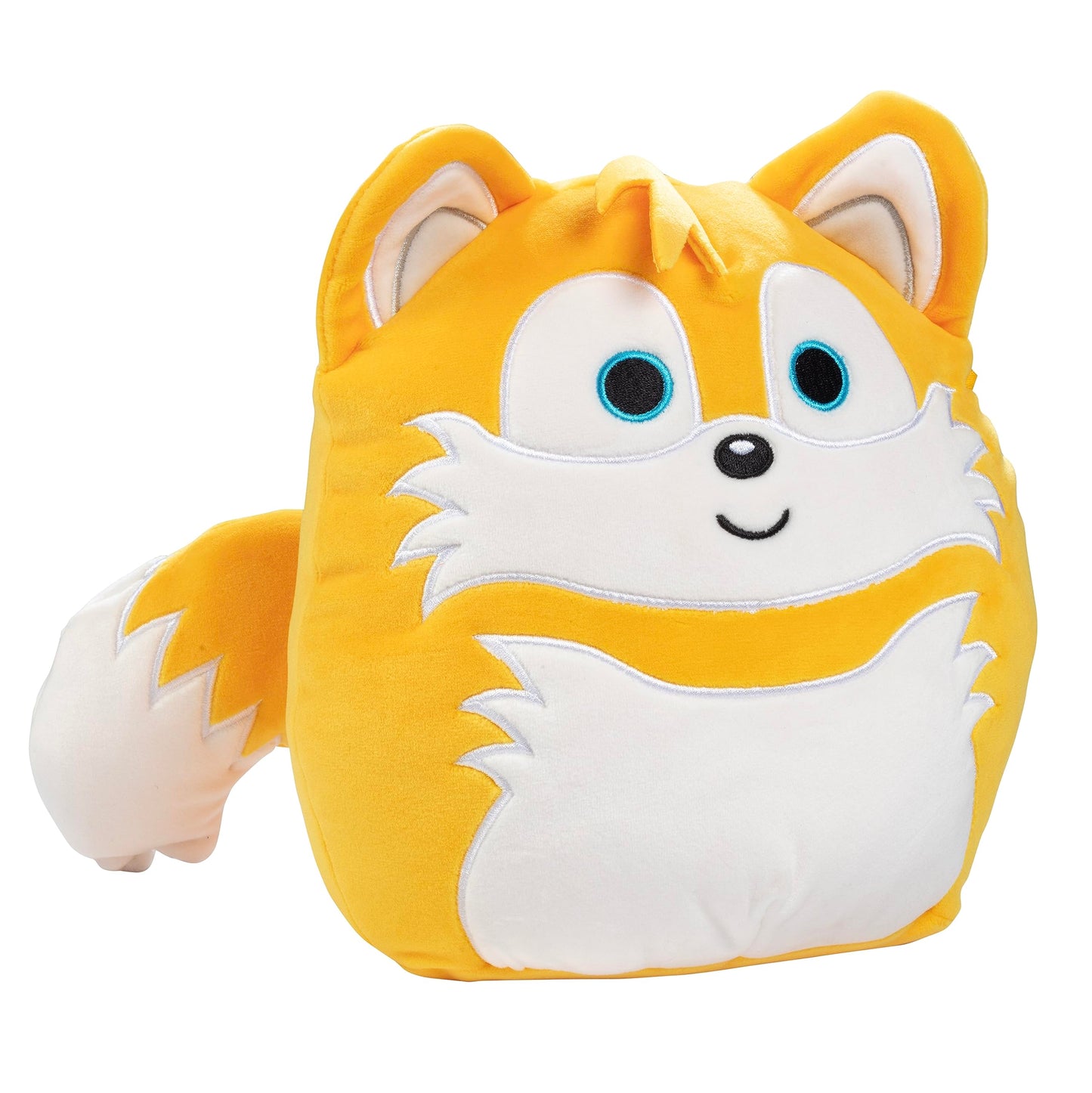 Squishmallows 8-Inch Tails Sonic Plush Toy - Soft & Squishy Polyester Collectible for Kids - Official Jazwares SEGA Stuffed Animal