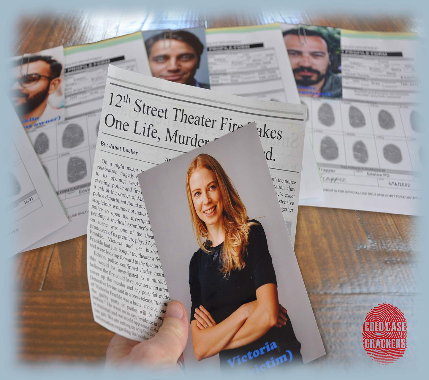 Cold Case ers | Murder Mystery Game | 12th Street Theater Case | Can You  The Case?