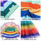 Adreit Rainbow Tutu Dress For Girls, Birthday Girl Outfit Set Costumes With Headband And Bag Christmas Birthday Party