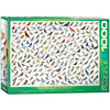 EuroGraphics Puzzle - The World of Birds, 1000 Pieces, Cardboard, Model 6000-0821