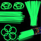 100 pk 8 Glow Sticks Bulk Party Favors, Light up Glow Necklaces & Bracelets in the Dark Party Supplies For Christmas Halloween S