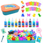 Linzuza Water Squishy Magic Kit for Kids: 10 Color DIY Water Fairy Gel Elf Maker Sensory Creative Activities 3D Ocean Animal Mol