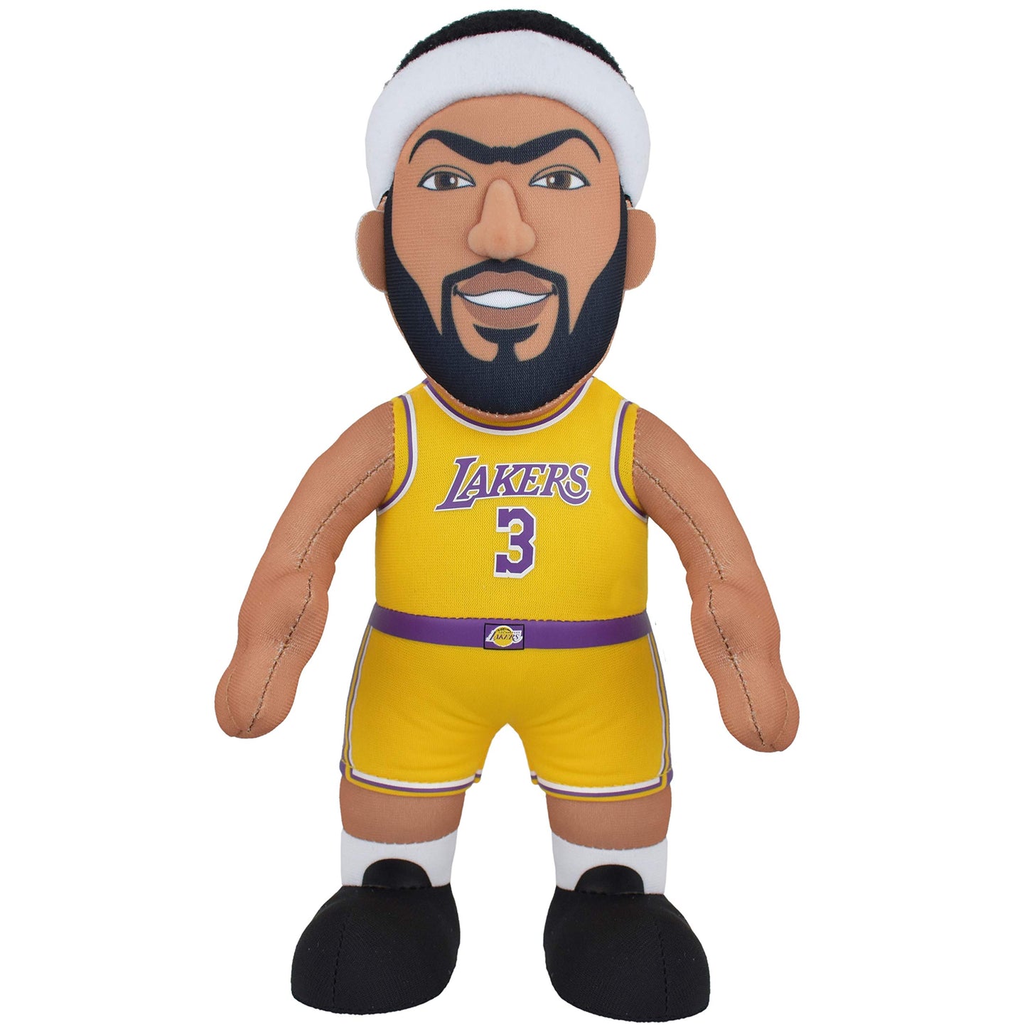 Bleacher Creatures Los Angeles Lakers Anthony Davis 10'' Plush Figure - A Superstar For Play Or Display