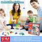Towingo 64Pcs Tetra Tower Game, Stack Attack Board Game For Kids And Adults, Fun Uzzle Family Games Team Toys Building Block