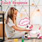 SONOMO Remote Control Robot Dog Toy - Interactive Programmable Puppy for Kids, Large Pink, Model BG1533