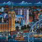 D·O·W·D·L·E Jigsaw Puzzle - London - 1000 Pieces - Blue Chip Material - Model 10116