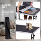 Becko Us 1500 Piece Tilting Jigsaw Puzzle Table With Cover Mat, Jigsaw Puzzle Board With 5 Tilt Angle & Height Adjustment, Puzzle Storage For Adults, Easy To Move, For 1500 Piece Jigsaw Puzzles (Gray)