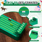 Foilswirl Electric Horse Racing Board Game Mini Portable 6-Horse Racing Table Desktop Derby Game for mature-themed Family Party Entertainment