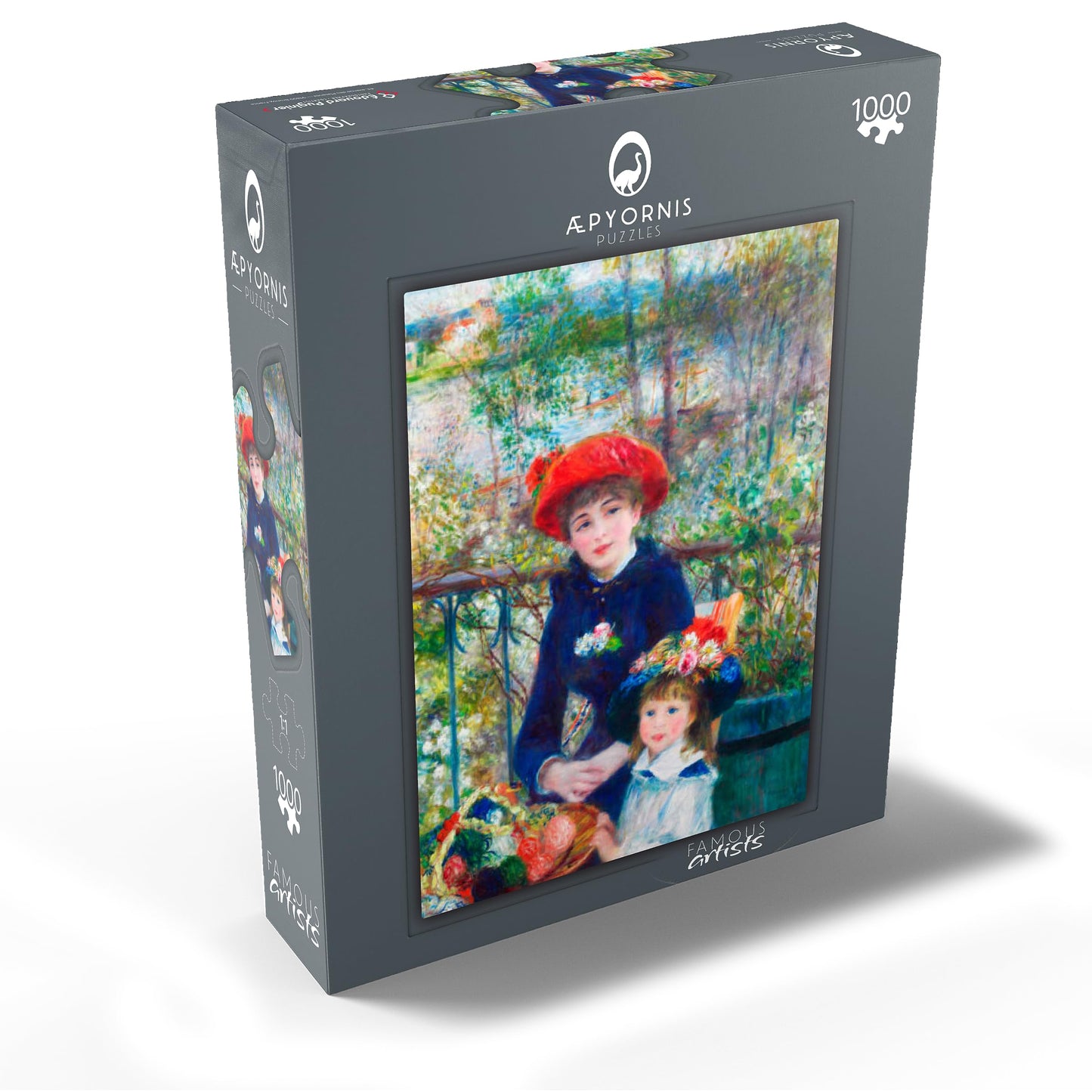 Mypuzzle Two Sisters On The Terrace 1881 By Pierre-Auguste Renoir - Premium 1000 Piece Jigsaw Puzzle For Adults