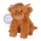 Suzzipals Highland Cow Stuffed Animal, Heating Pad Microwavable Stuffed Animal, Highland Cow Stuffed Animals Cute Stuff Cute Plu