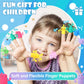 Booson 80 PCS Monster Finger Puppets - Soft Rubber, Multicolored, Stretchy Fidget Dolls for Kids' Role Playing & Party Favors