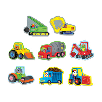 Mudpuppy Construction Site 2 Piece My First Puzzles